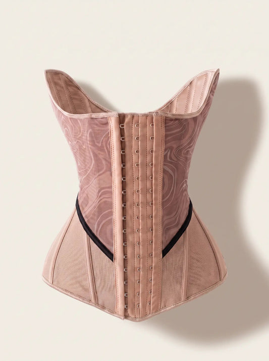Signature Sand Mesh waist cincher, real product front view